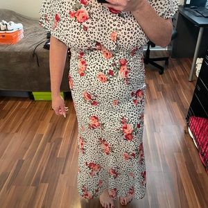Cheetah and Floral Dress